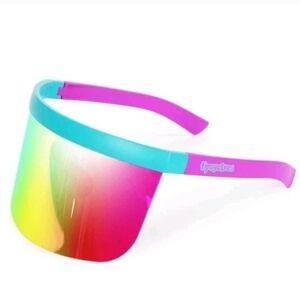 Tipsy Elves Sorbet Sunrise Visor Sunglasses
